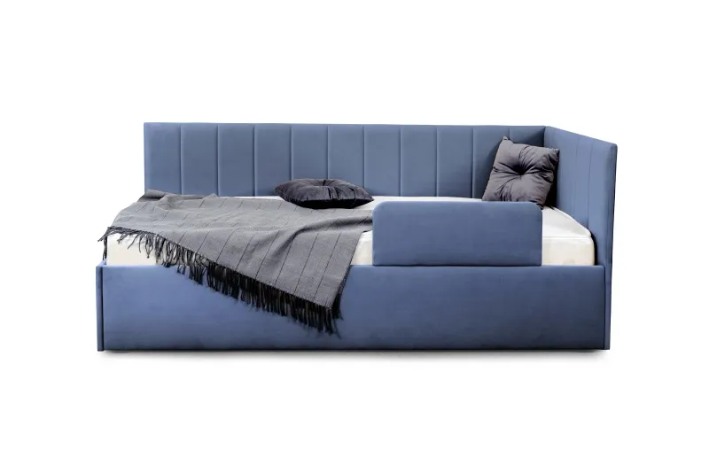 Кровать "Хеппи-2" Вариант 1 Мора деним