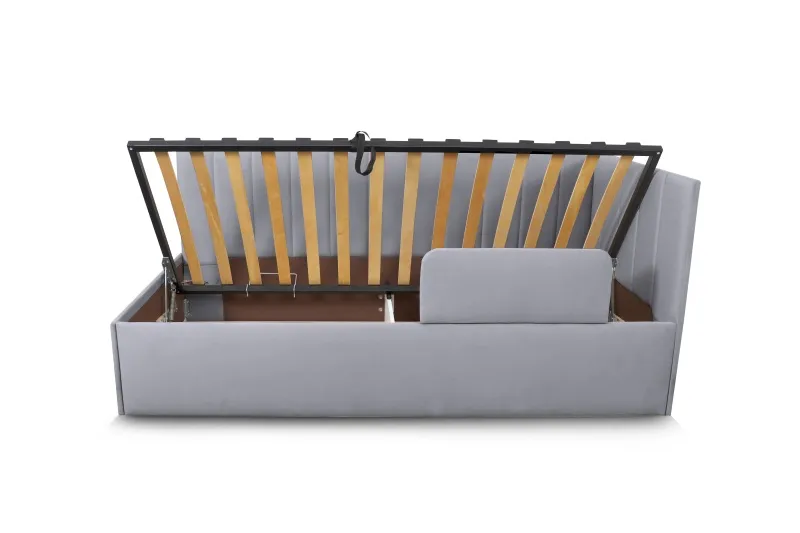 Кровать "Хеппи-2" Вариант 2 Мора серый